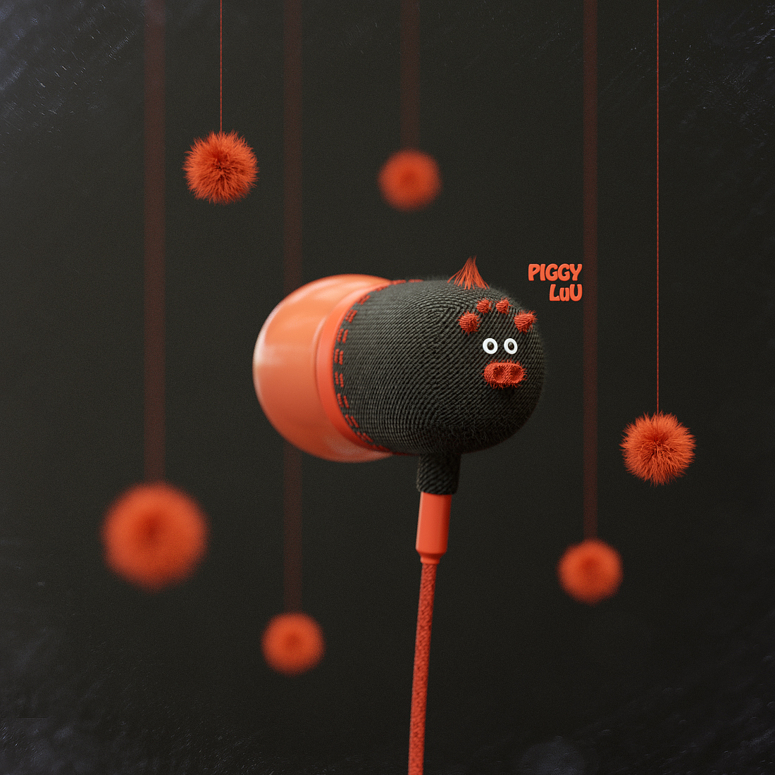 fashion，Home，lovely，animal，music，headset，