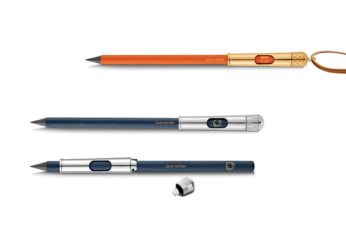 luxurious，Office stationery，Louis Vuitton，Pencil cap，industrial design，