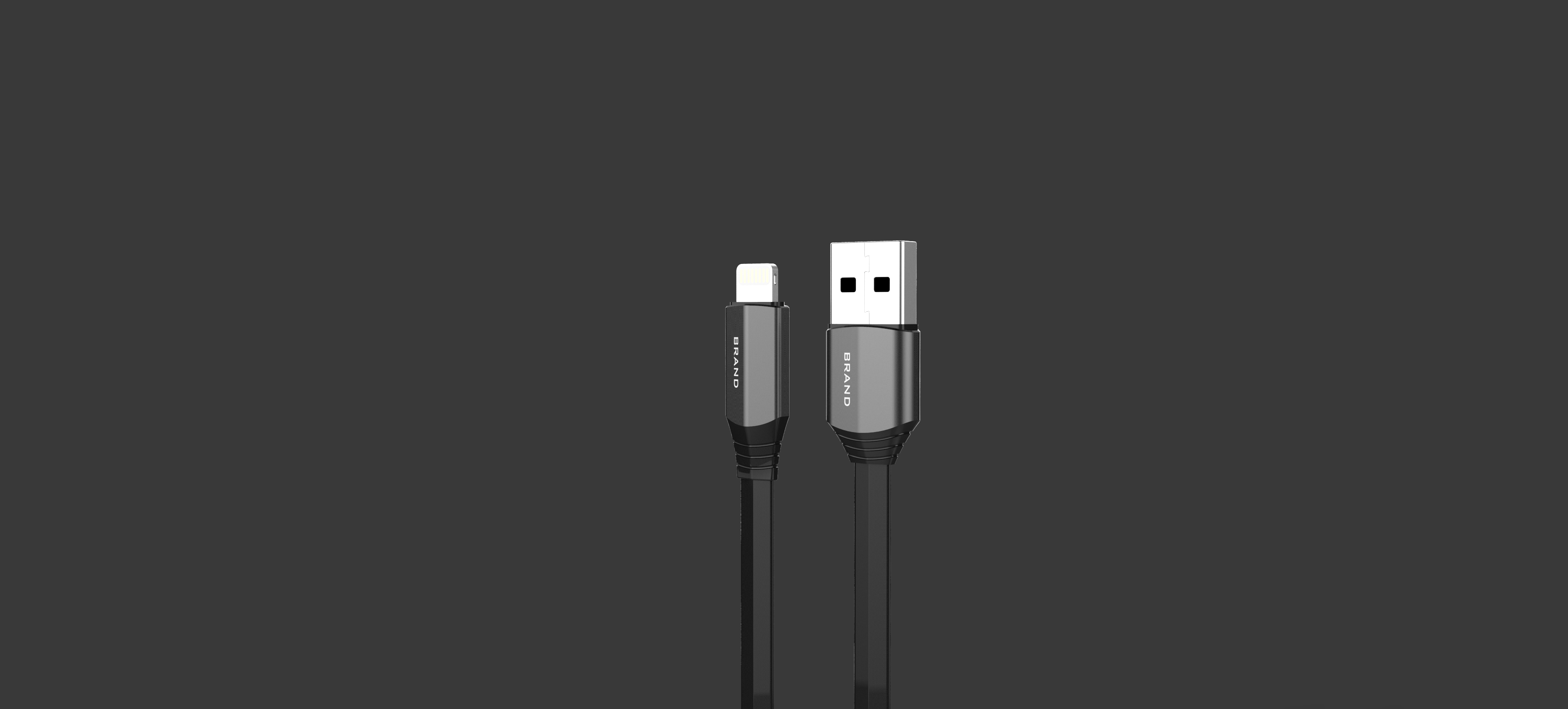 USB plug shape，