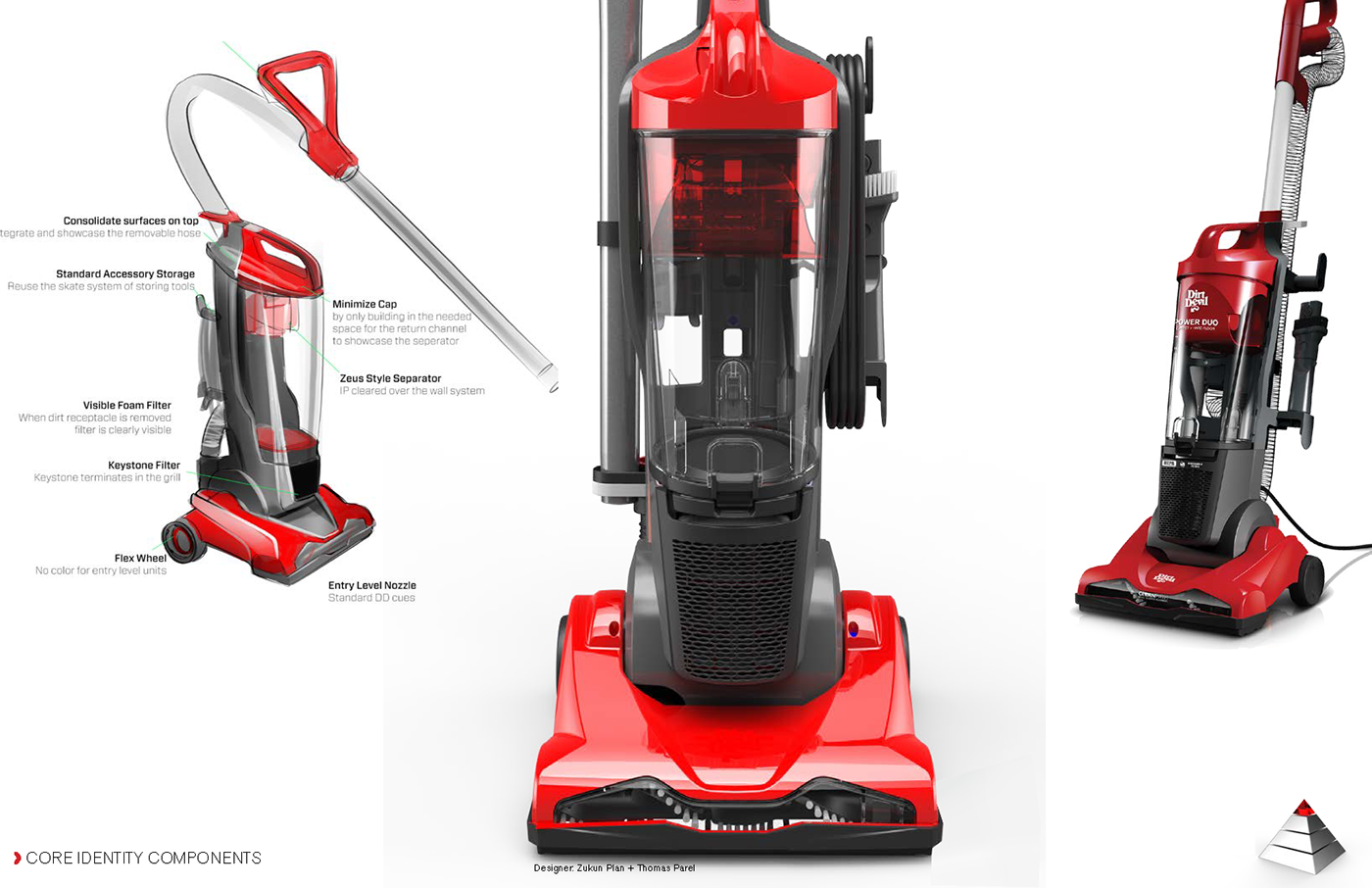 dust devil，Vacuum cleaner，Brand design，product design，industrial design，