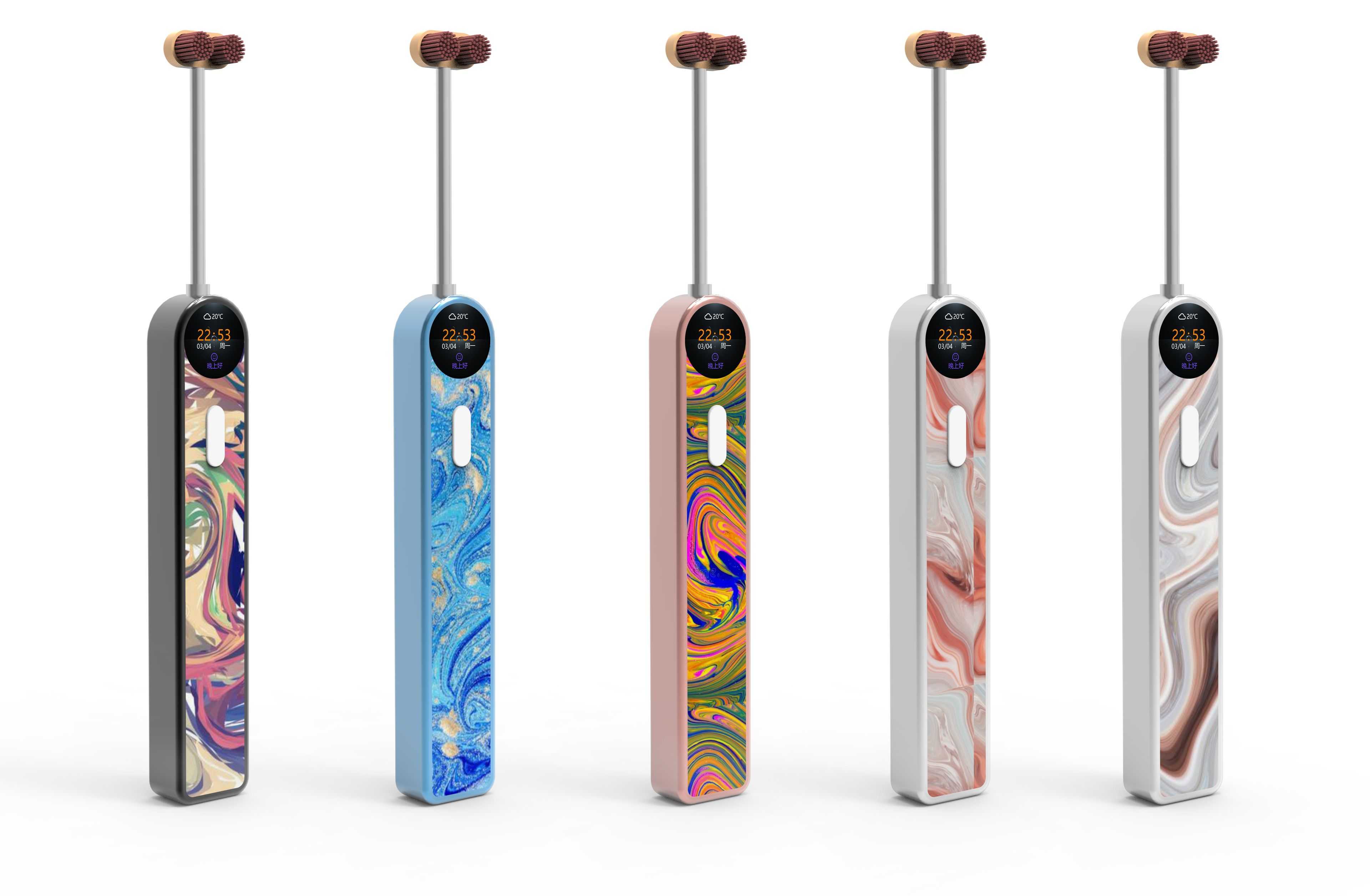 Since then, the concept of brushing teeth has changed，