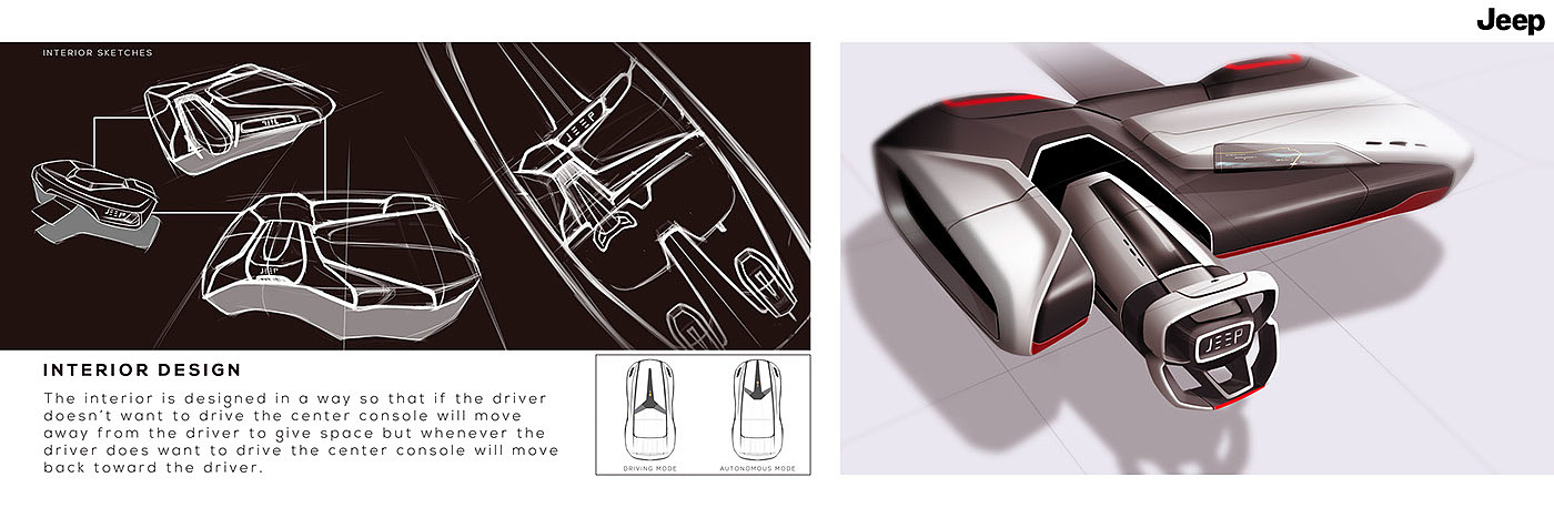 jeep，吉普，越路，概念设计，汽车设计，工业设计，