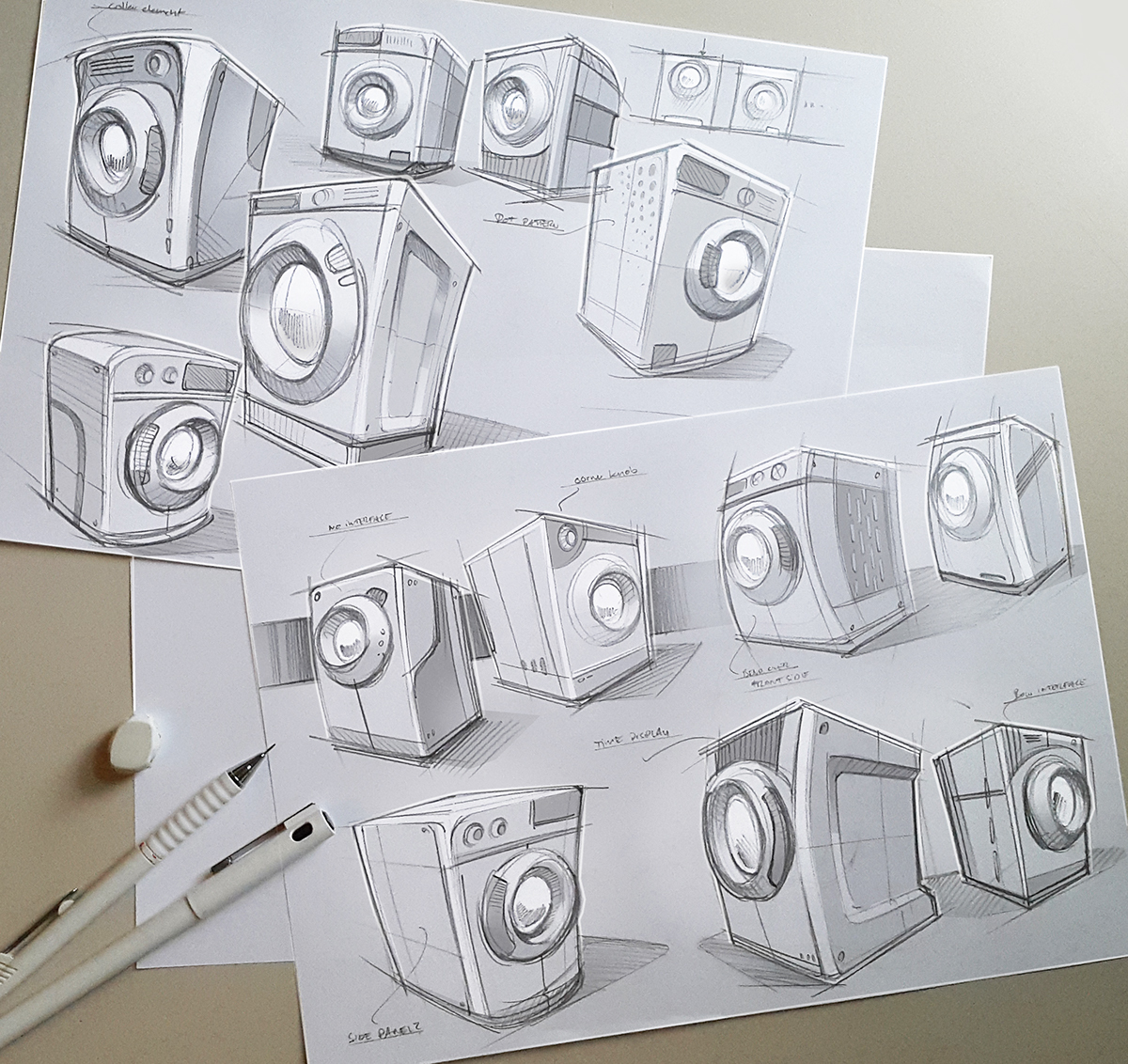 Hand drawn，manuscript，industrial design，product design，