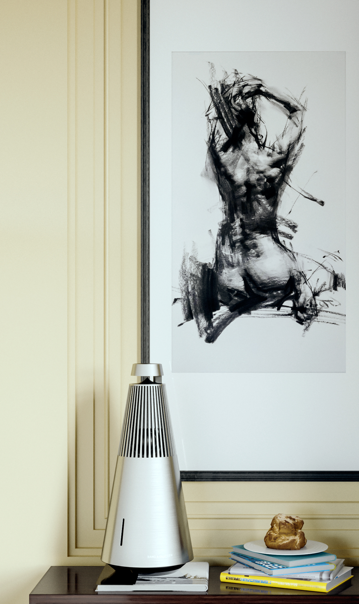 b&o，loudspeaker box，3dmax，corona，modeling，Render，industrial design，