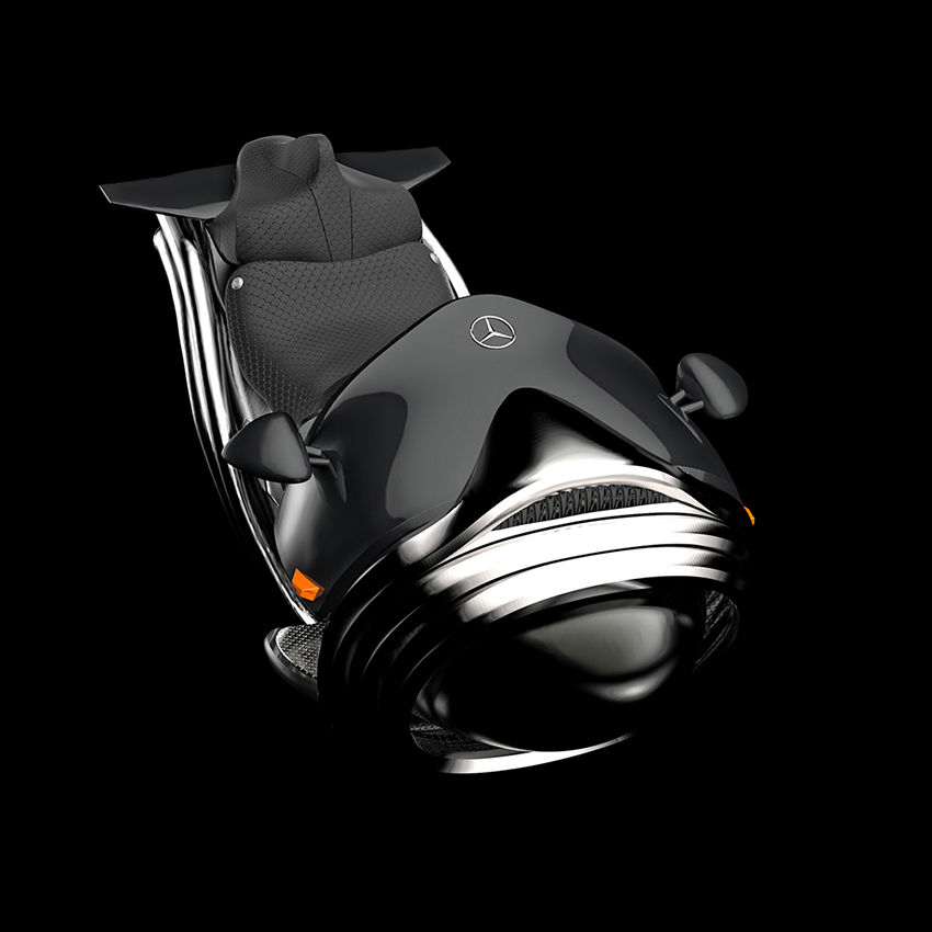 Beast，mercedes，Benz，Futuristic，Jet locomotive，motorcycle，conceptual design，industrial design，