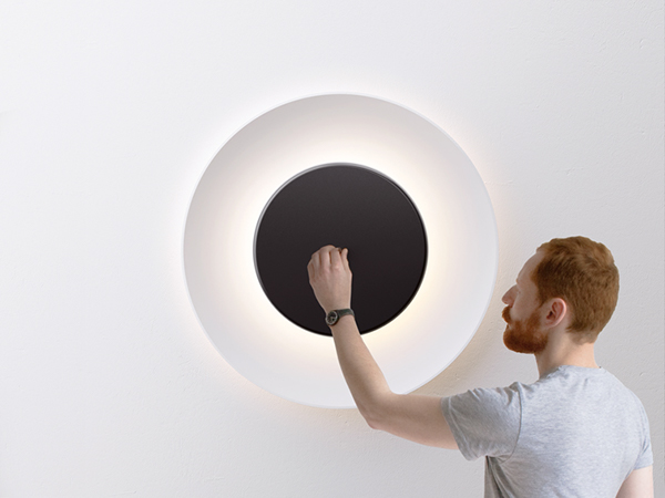 Wall lamp，solar eclipse，French designer，industrial design，product design，