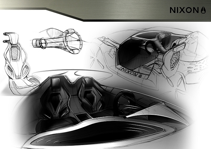bmw，Automobile design，design sketch，