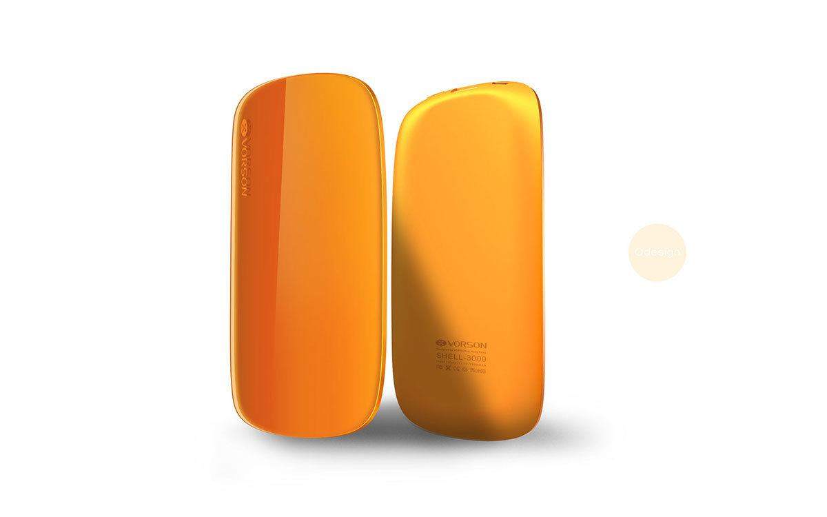 shell，Multicolored shells，series，portable battery，portable source，industrial design，