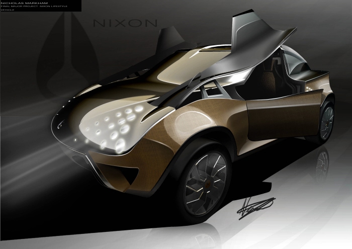 bmw，Automobile design，design sketch，