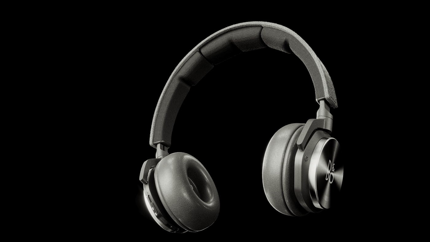 b&o，h8，headset，model design ，Render，Electronics，industrial design，