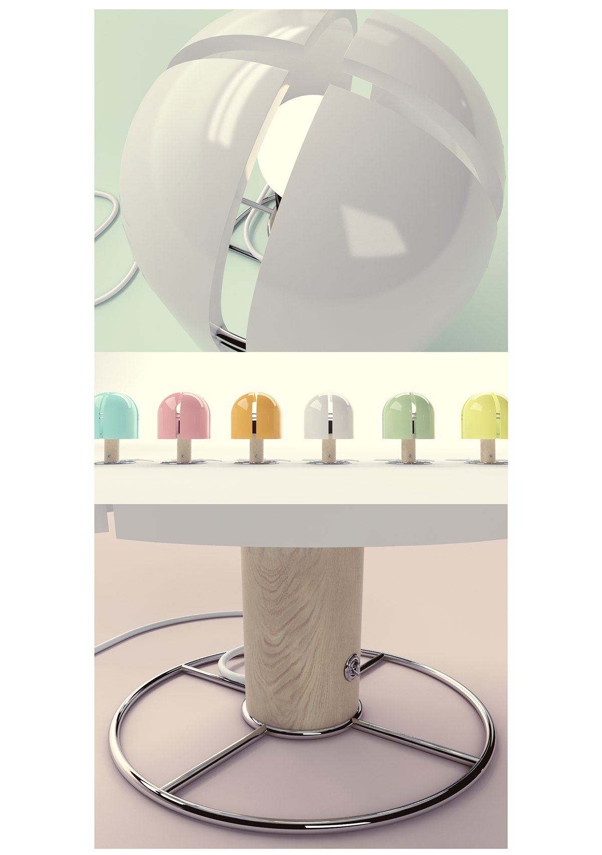 pretty，personality，unique，Night light，Lamp design，industrial design，