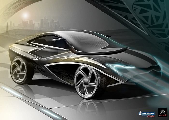 Automobile design，design sketch，