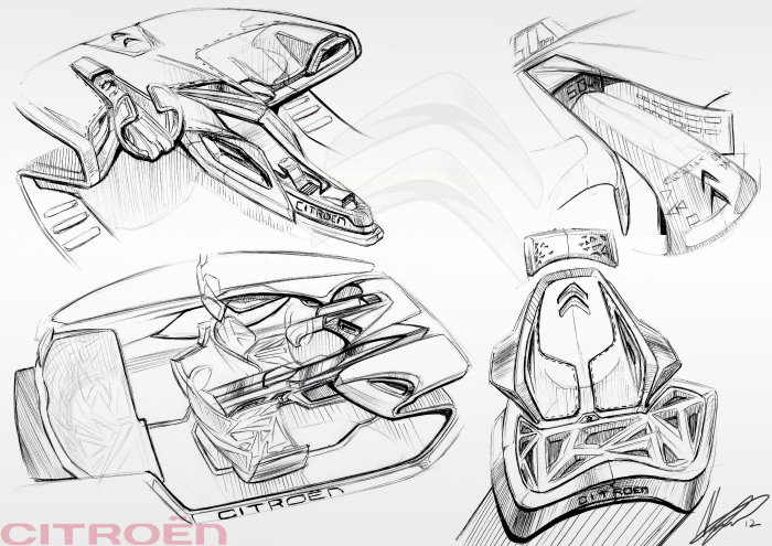 Automobile design，design sketch，