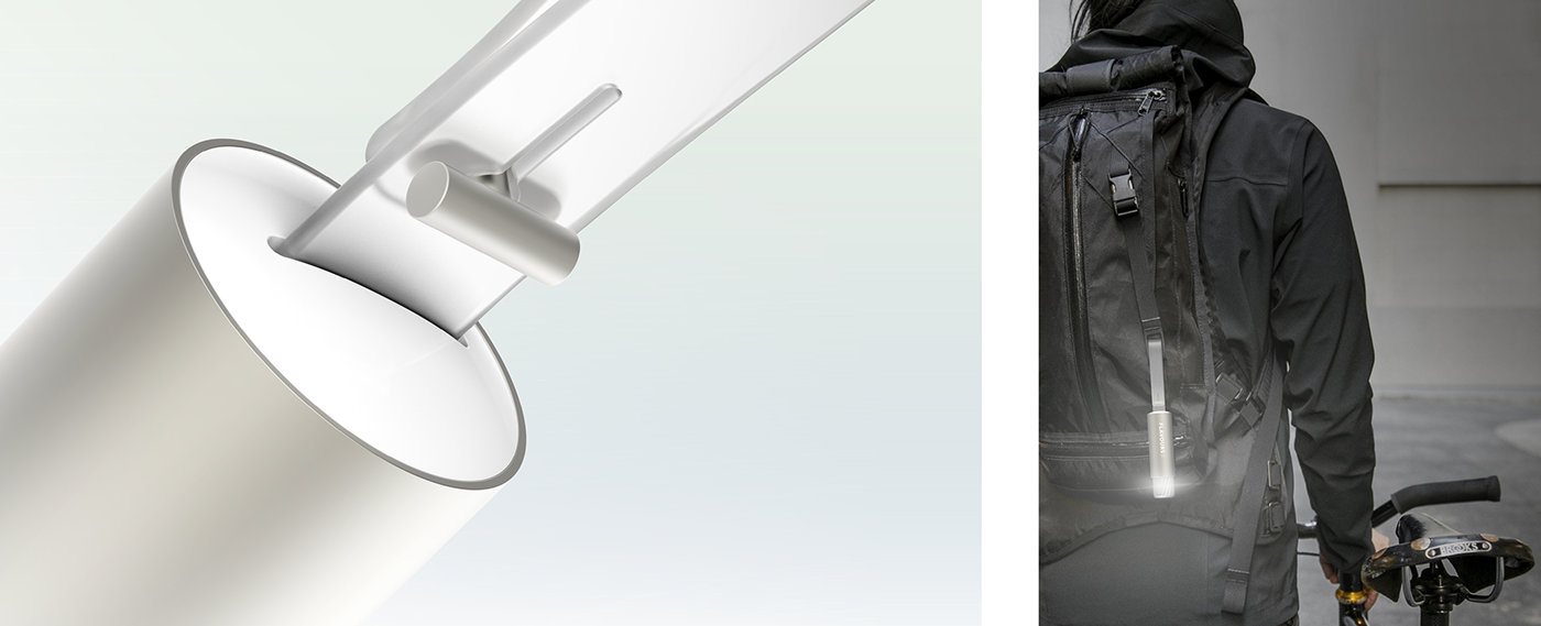 Flashlight，Portable，personal，industrial design，product design，light beam，