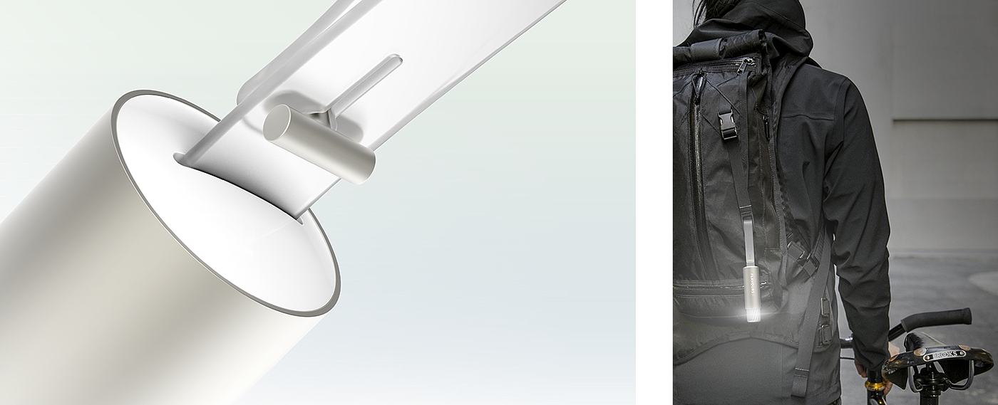 Flashlight，Portable，personal，industrial design，product design，light beam，