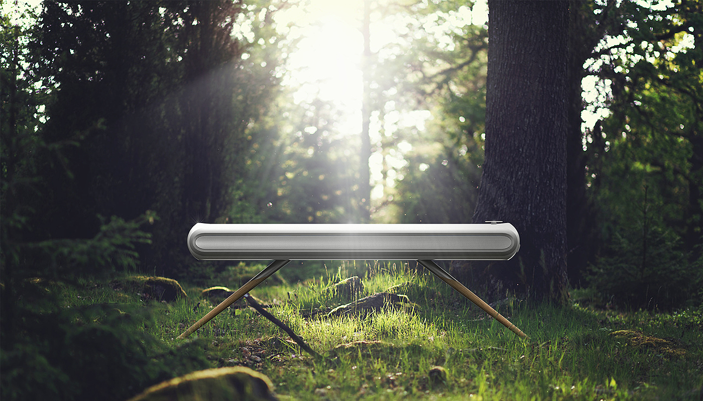 air cleaner，beautiful，clean air ，industrial design，product design，