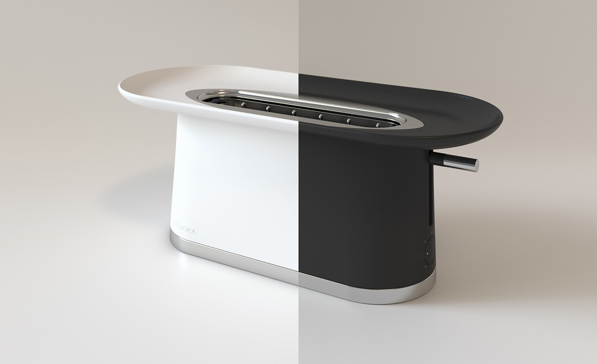 fedora，toaster，Hat，industrial design，product design，
