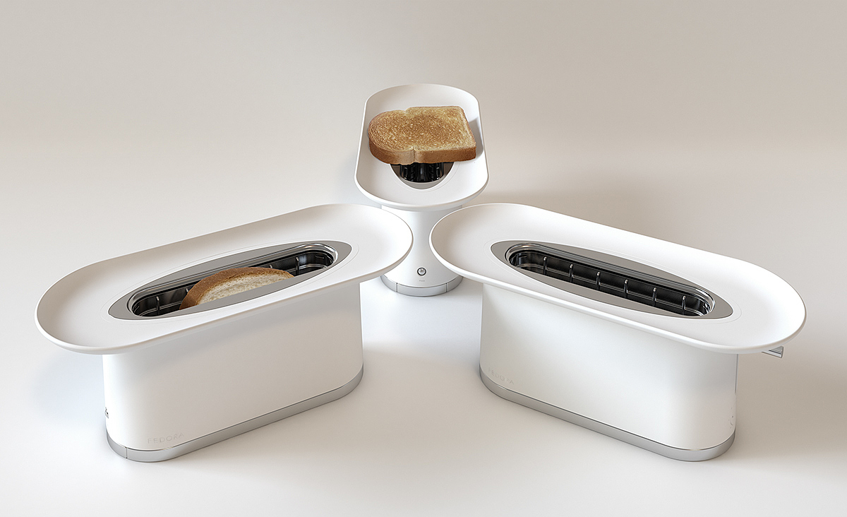 fedora，toaster，Hat，industrial design，product design，