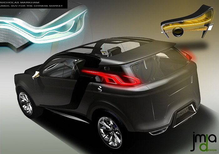 Automobile design，Two dimensional representation，design sketch，