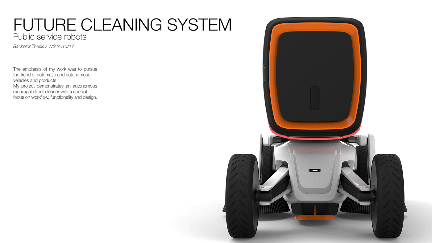 conceptual design，Sanitation vehicle，Urban transportation，Automobile design，industrial design，