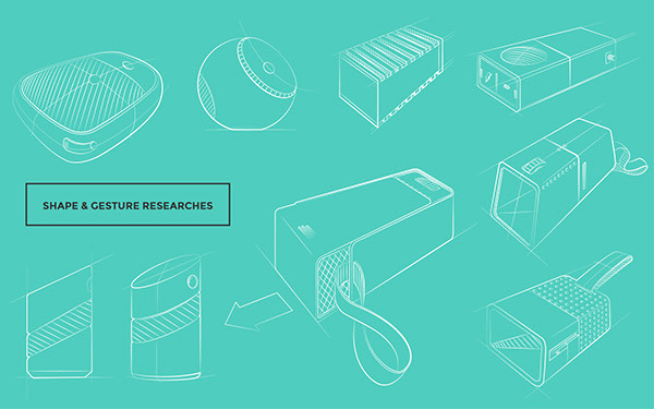 Samsung，Smart watch companion，Portable，Projector，Electronics，industrial design，