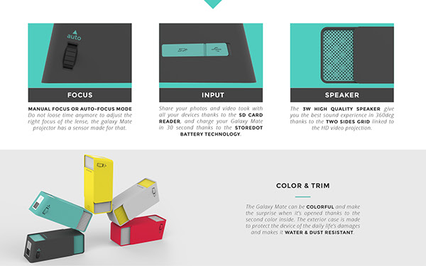 Samsung，Smart watch companion，Portable，Projector，Electronics，industrial design，