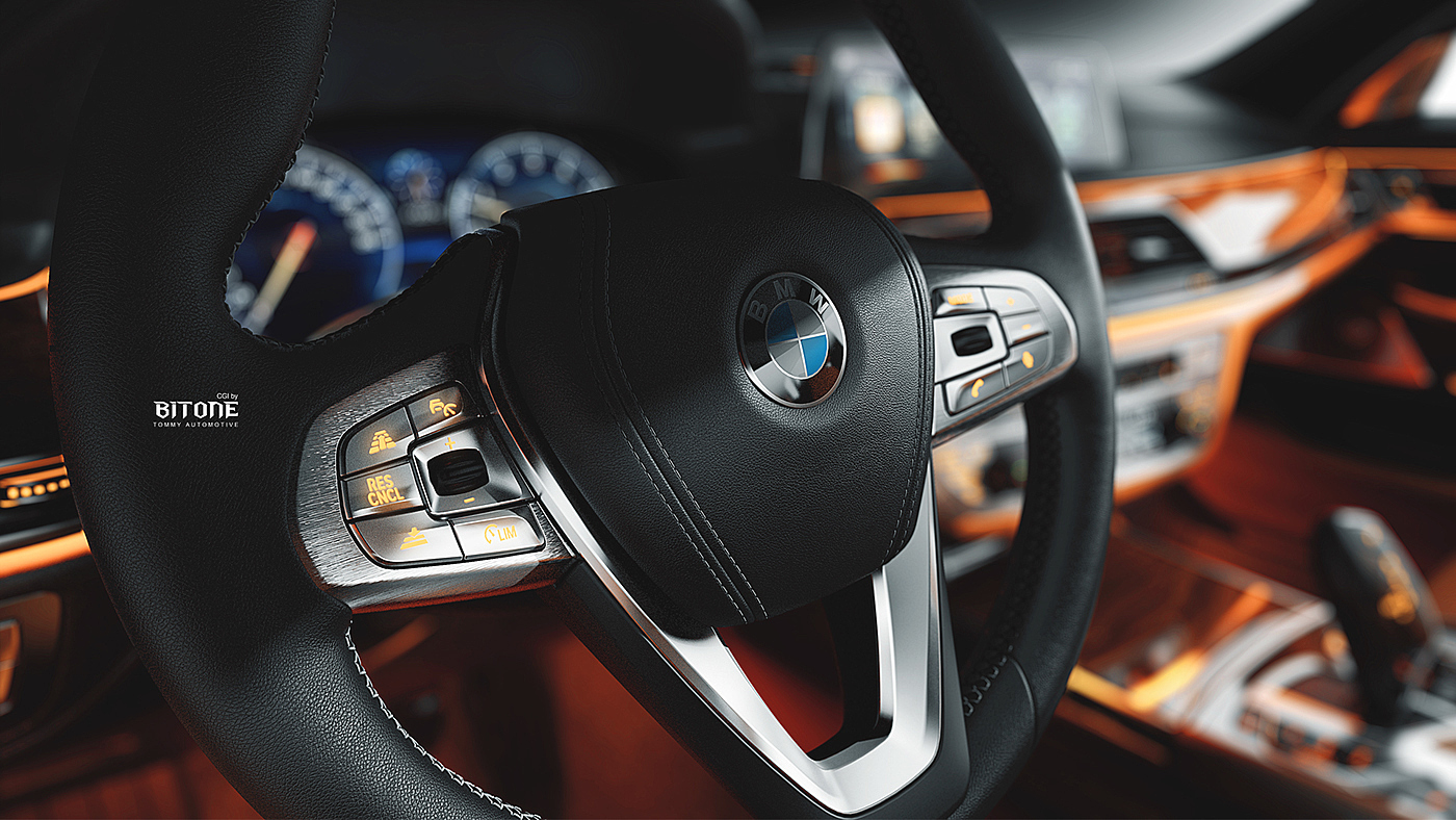 bmw，cab，Interior，Industrial practice，product design，