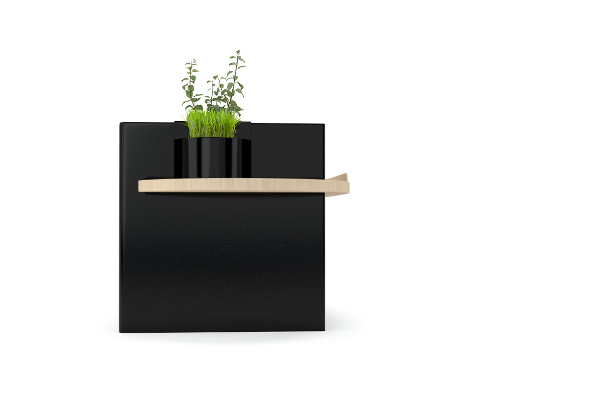 generous，personality，Distinct colors，combination furniture，Household products，industrial design，Table，Pot picking，