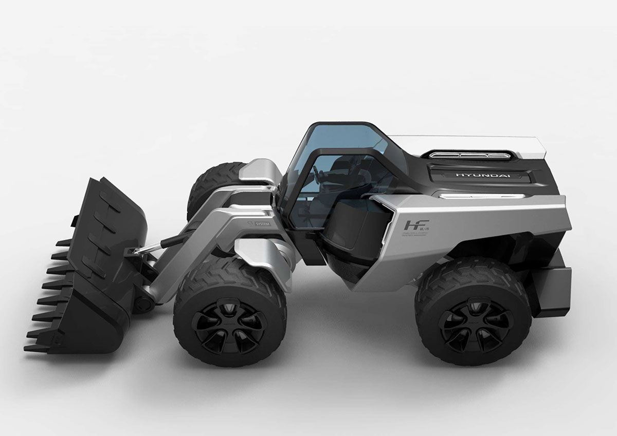 HHI brand，Hyundai Heavy Industries，conceptual design，innovate，New industrial equipment，industrial design，Mechanical vehicle，