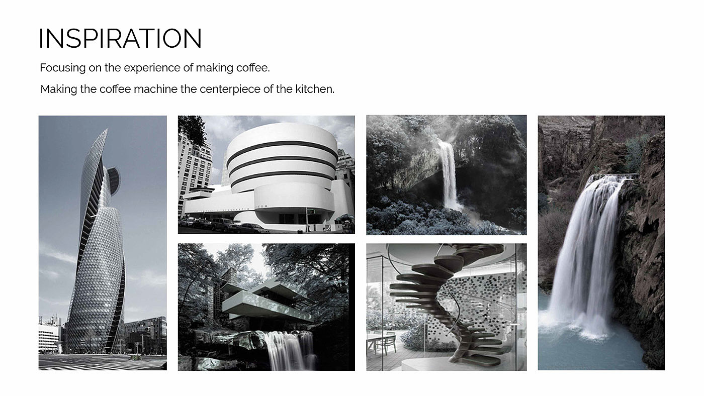 享受当下，瀑布，咖啡机，创意，惊艳，有趣，工业设计，