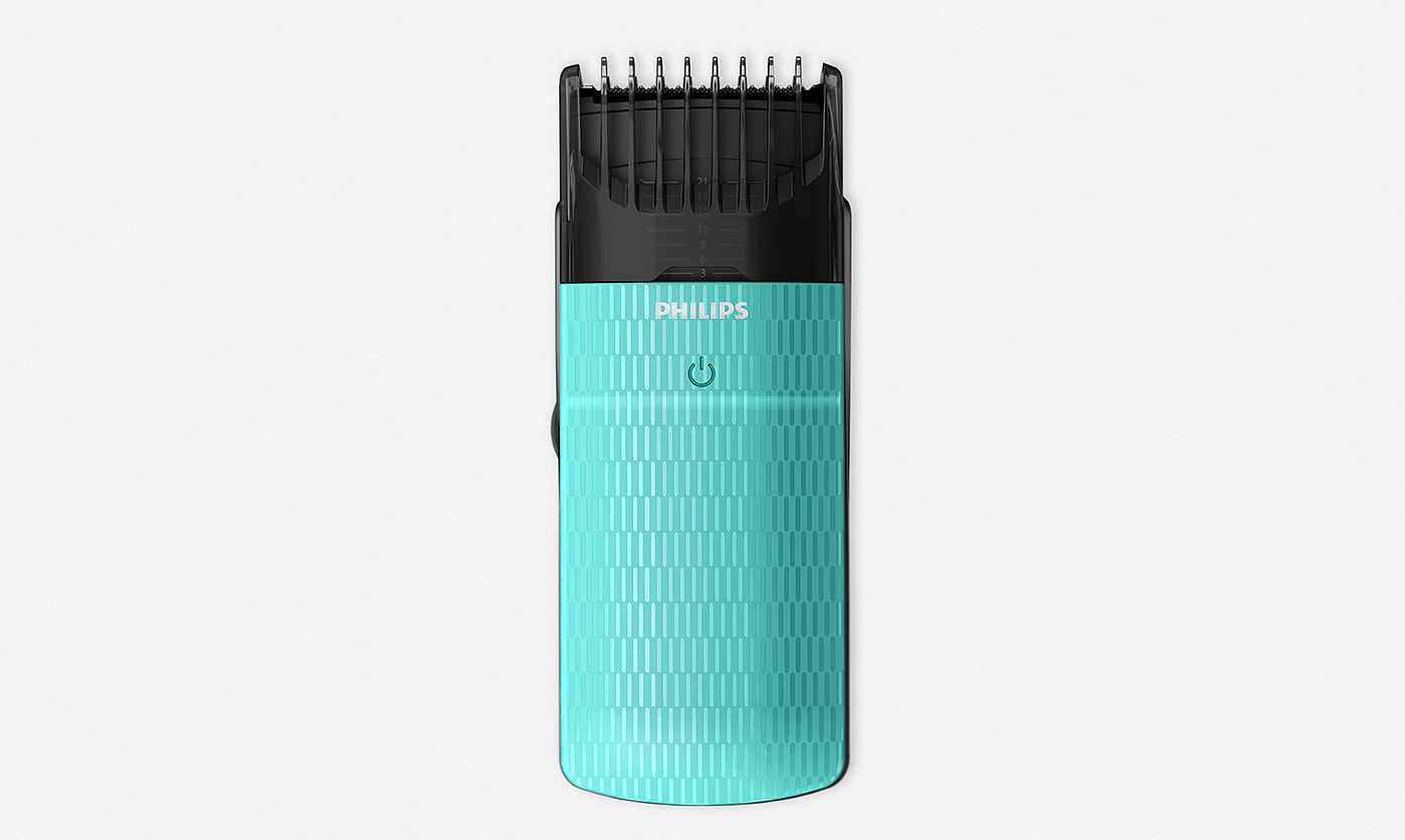 Philips，Electric shaver，Non-marking ，industrial design，product design，