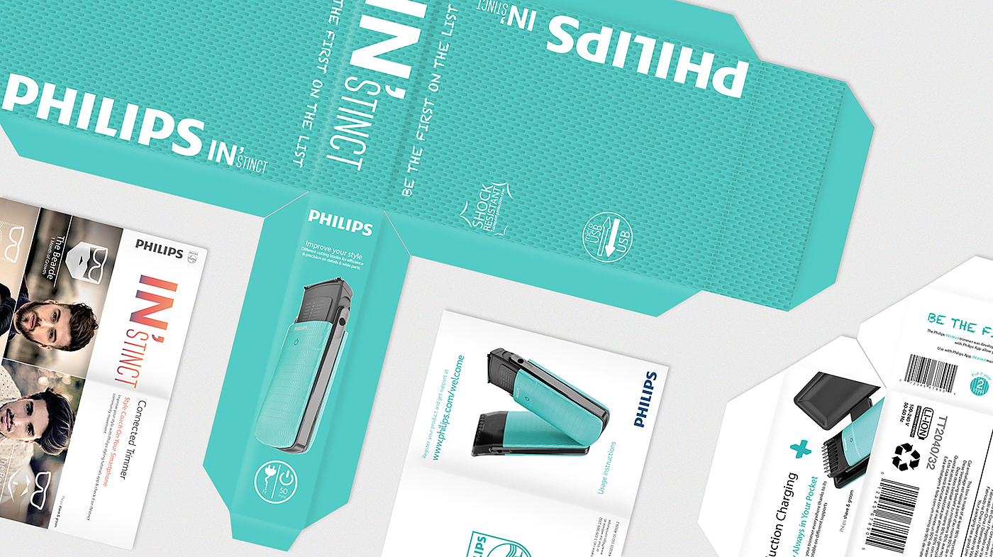 Philips，Electric shaver，Non-marking ，industrial design，product design，