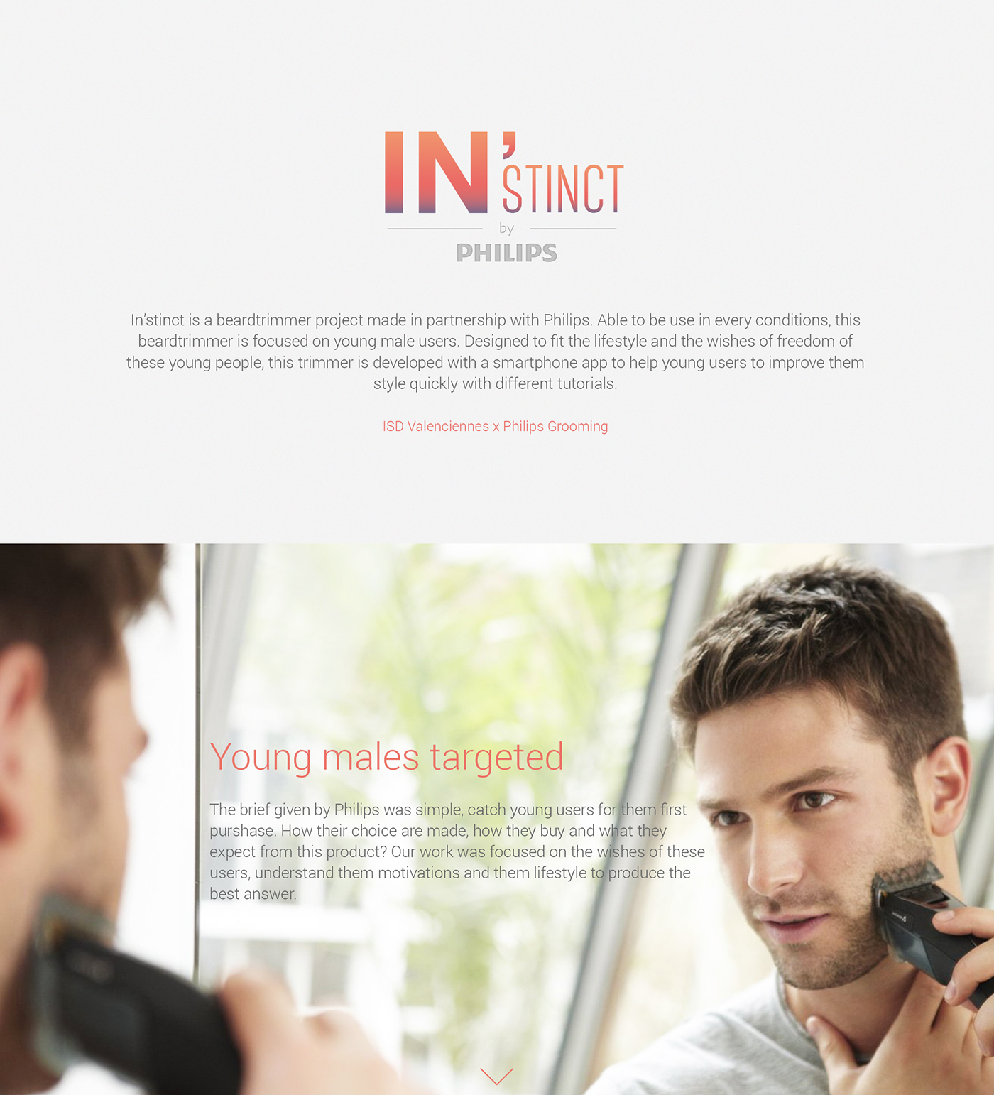 Philips，Electric shaver，Non-marking ，industrial design，product design，