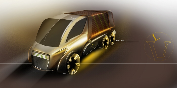 vehicle，Automobile design，design sketch，
