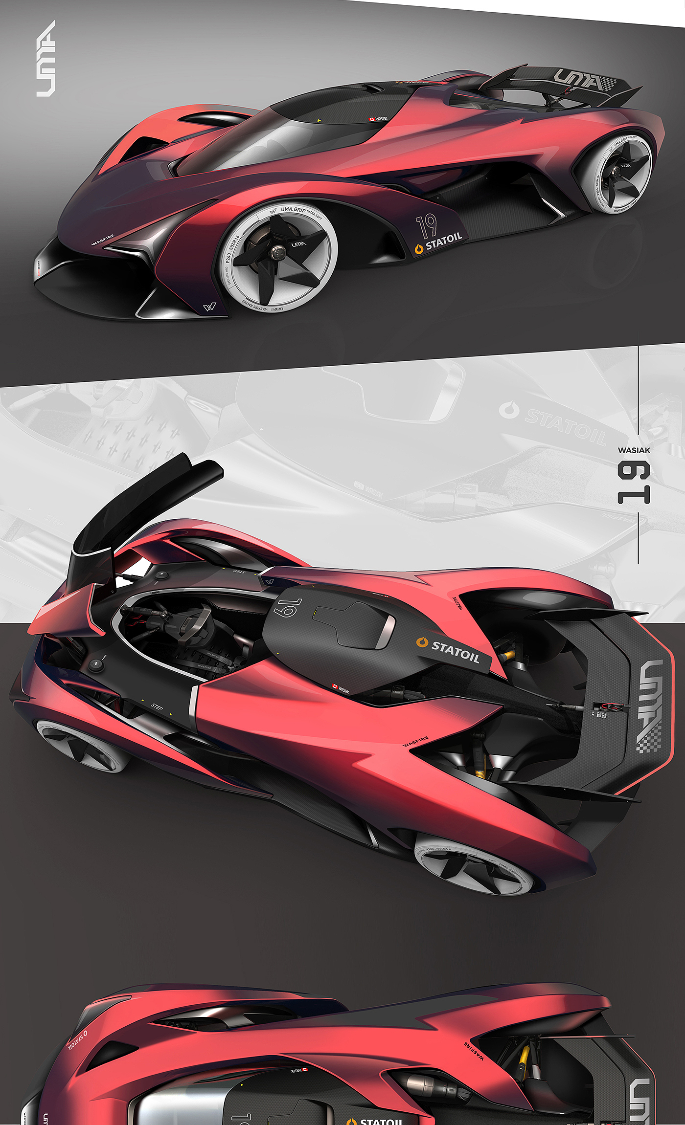 one，GT racing，Automobile design，industrial design，