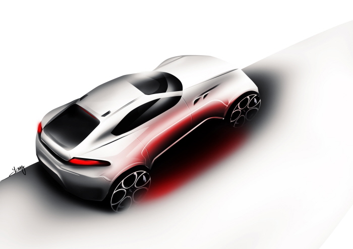 vehicle，Automobile design，design sketch，