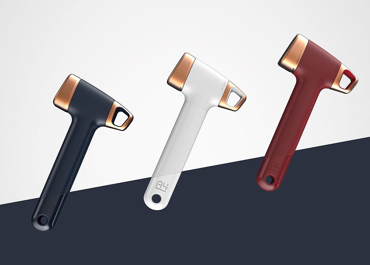 hammer，Flashlight，hold-all，camp，product design，