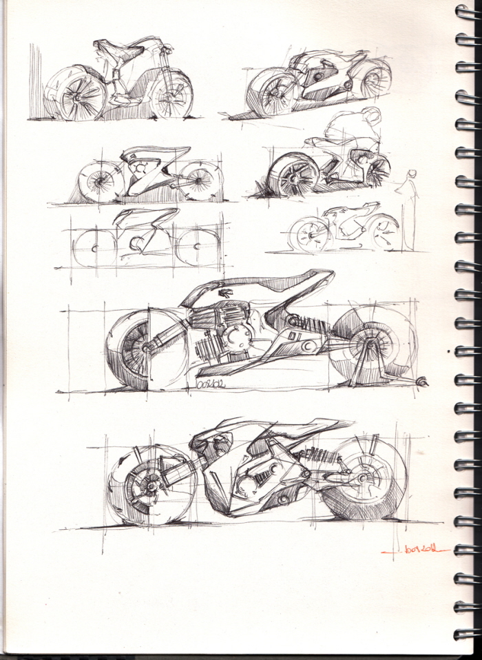 vehicle，Automobile design，design sketch，