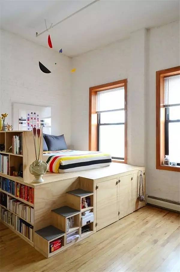 Bed，Receive，Large-sized apartment，Space utilization，Creative home，