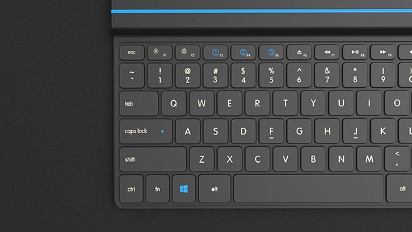 exquisite，Logitech，keyboard，red dot，logitech，k1500，wireless，Mobile companion，Tablet companion，industrial design，