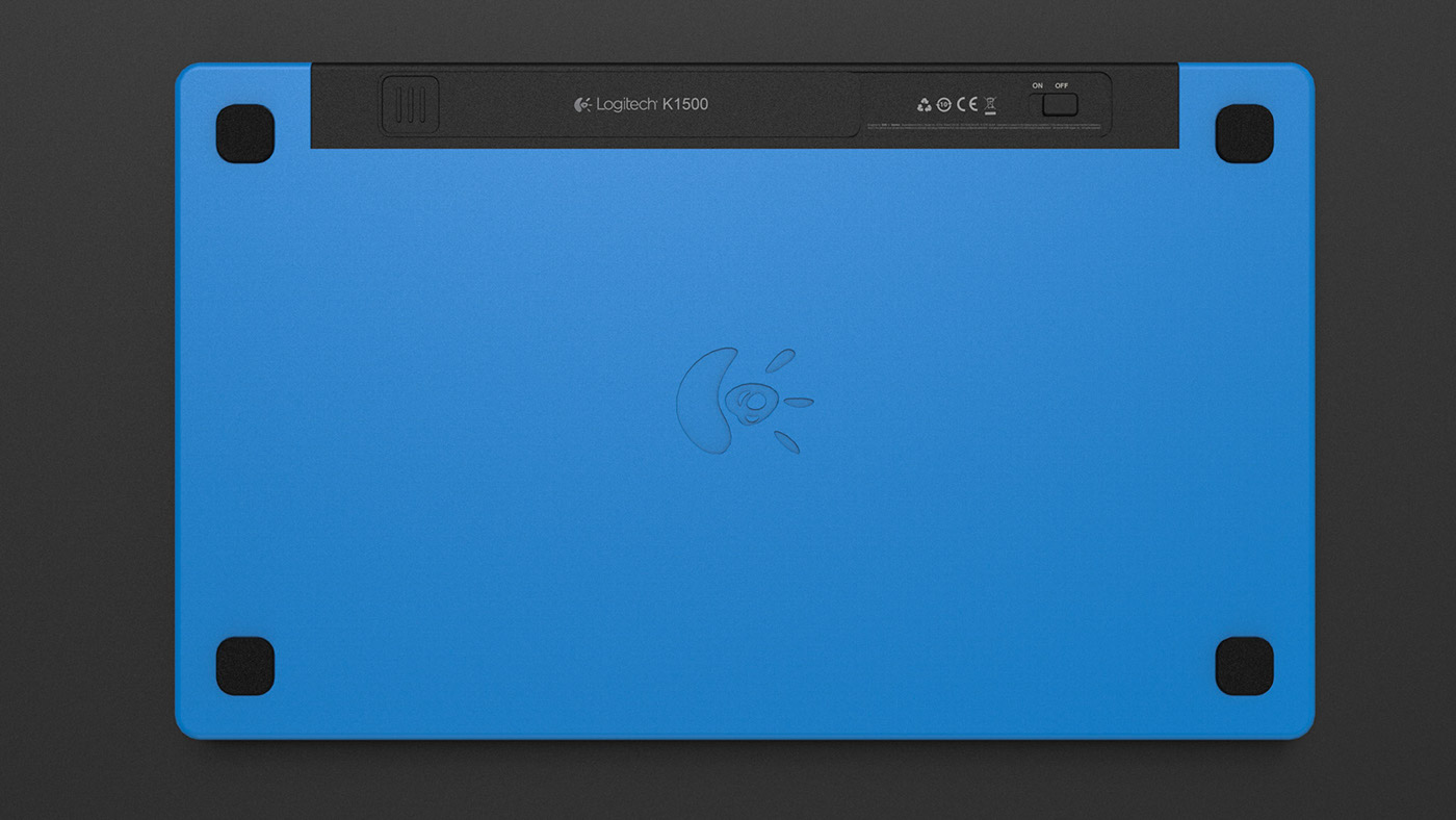 exquisite，Logitech，keyboard，red dot，logitech，k1500，wireless，Mobile companion，Tablet companion，industrial design，