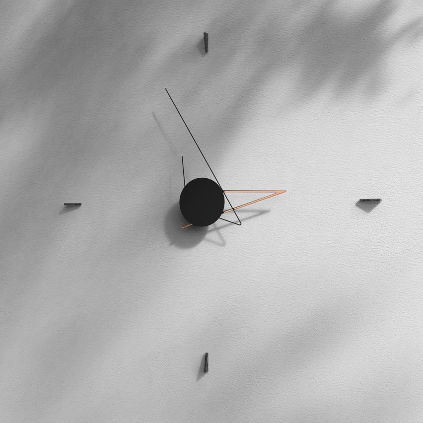 appearance，Clock，Simplicity，Northern Europe，product design，