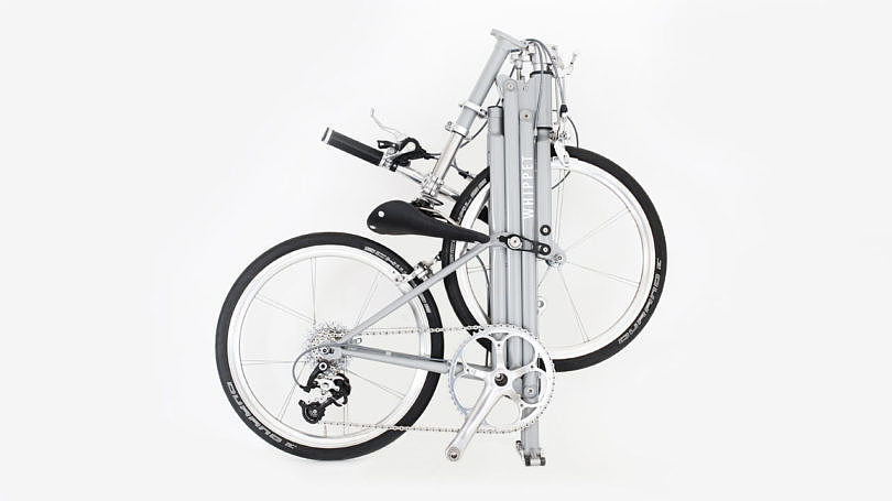 自行车，折叠，小巧，产品设计，简约，