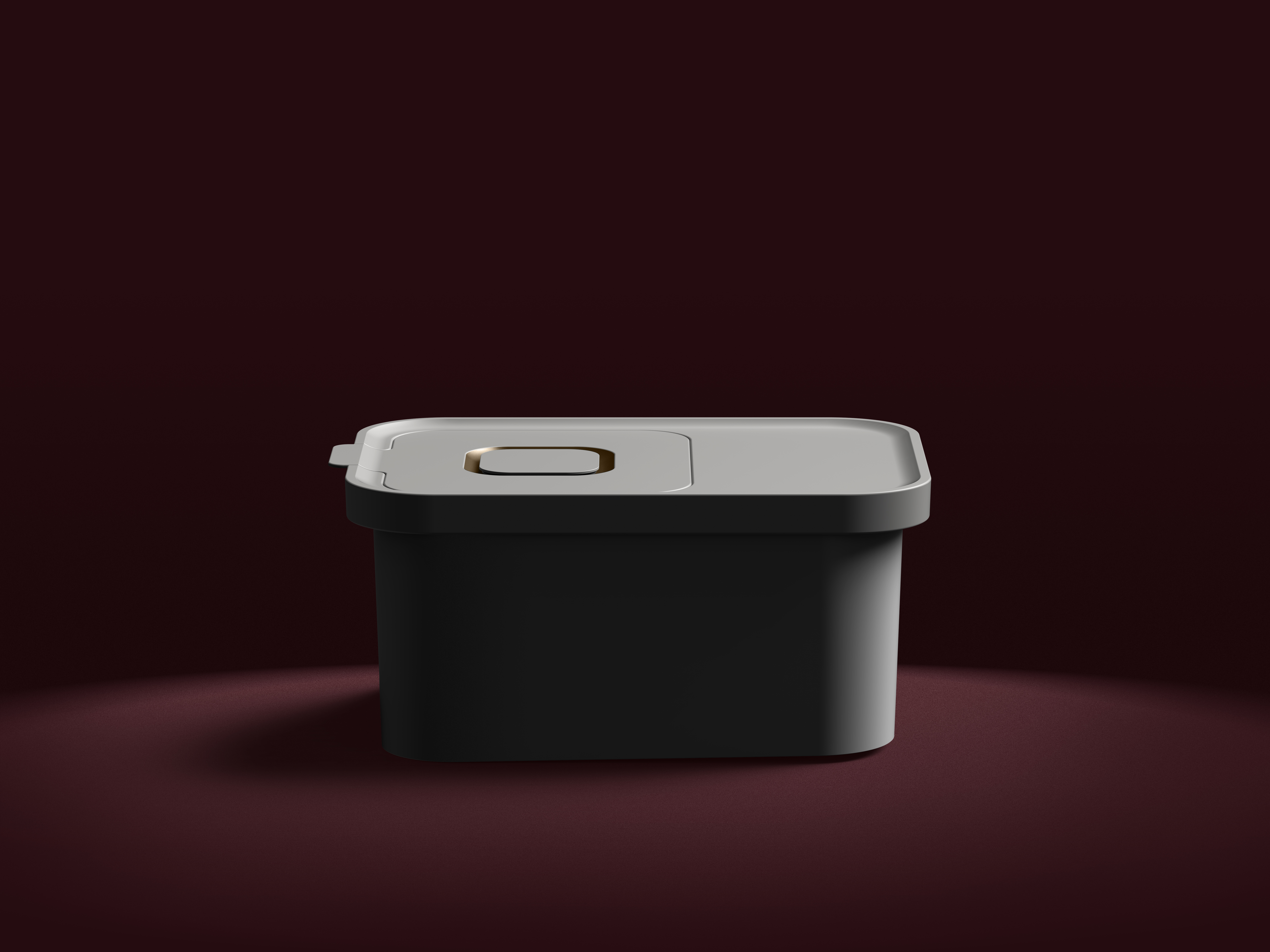 White products，Rice bucket，Minimalist design ，