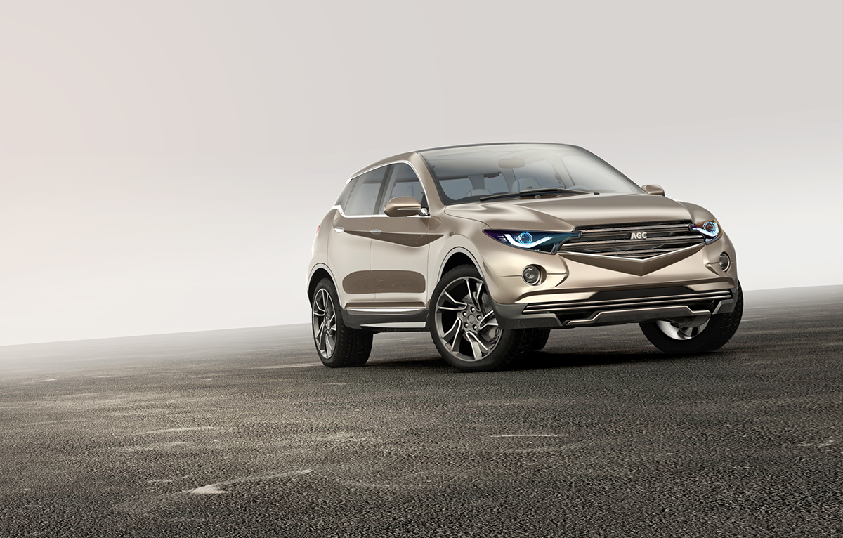 agc，suv，beautiful，Automotive glass，manufacturer，Automobile design，Automotive interior，industrial design，