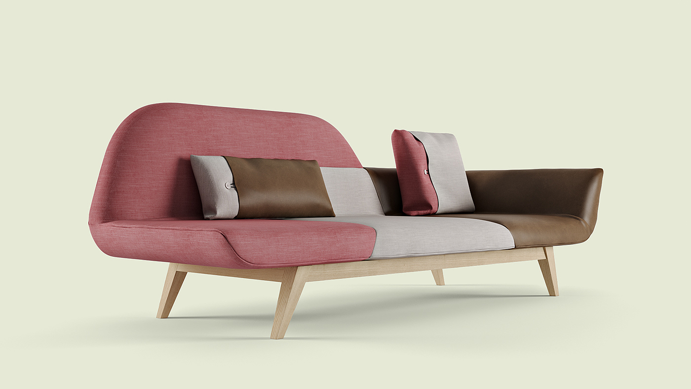 red dot，De stylization，Zhi Jian，sofa，industrial design，