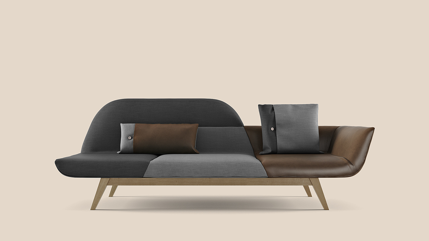 red dot，De stylization，Zhi Jian，sofa，industrial design，