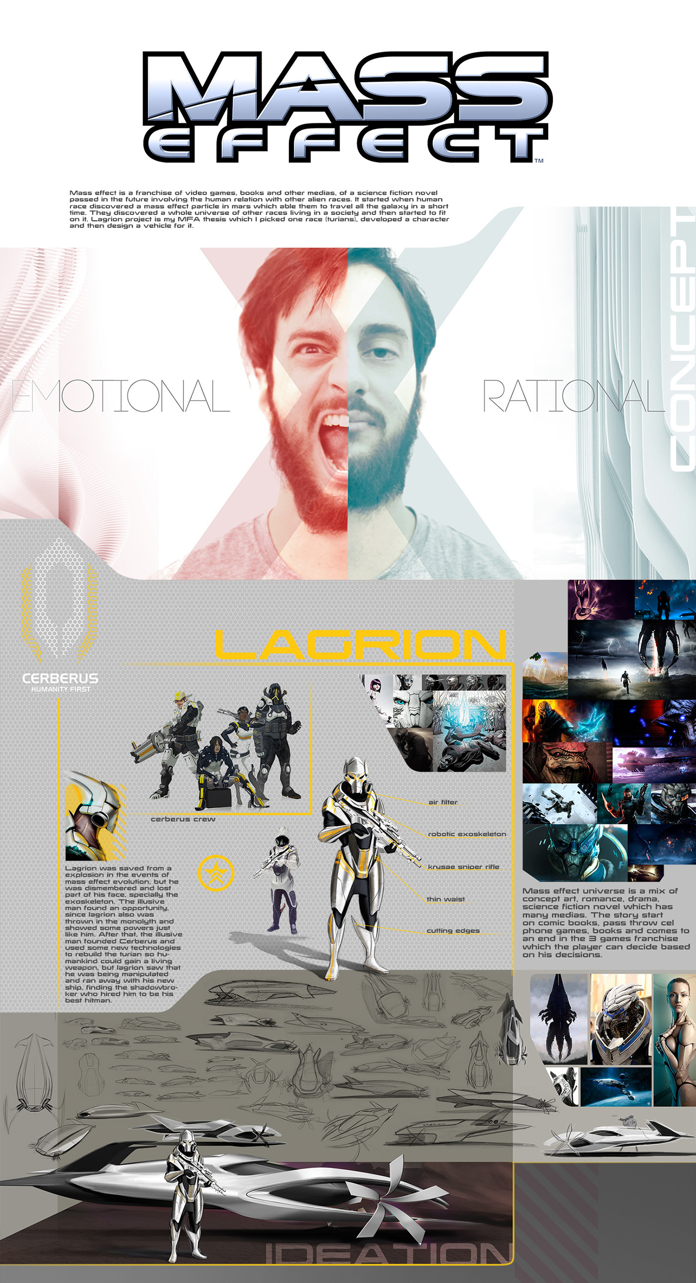 game，inspiration，science fiction，Mass Effect，Small airship，industrial design，