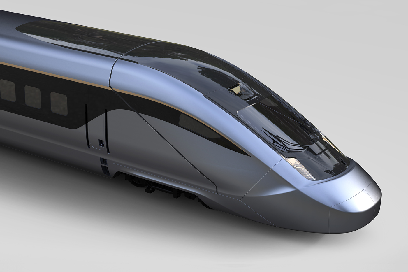 the republic of korea，new generation，High speed train，train，Appearance design，industrial design，