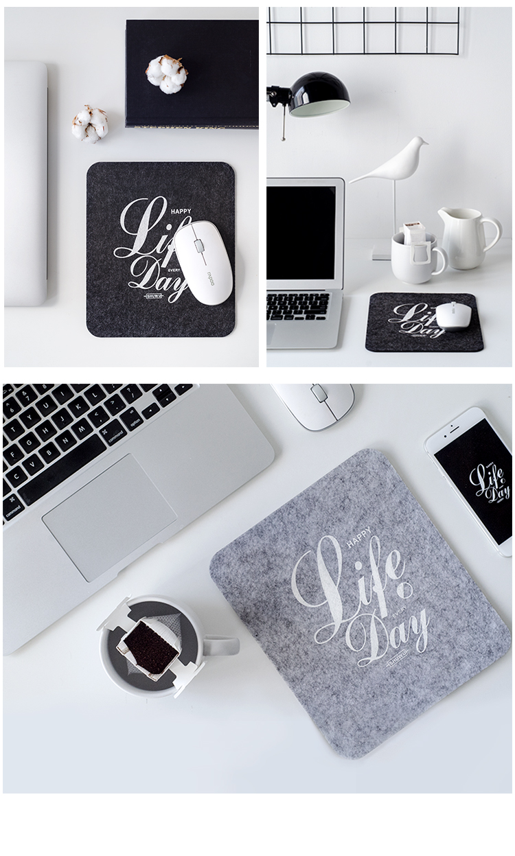 Mouse pad，original，Typesetting design，product design，felt，